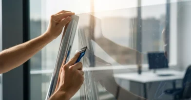 Aplicação de Películas de Controle Solar ou de Segurança