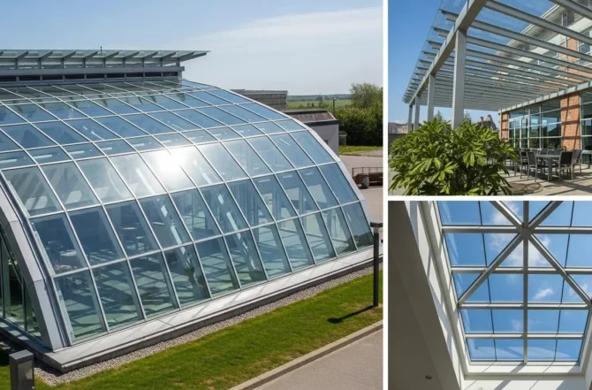 Coberturas de Vidro (telhados, pergolados, claraboias)