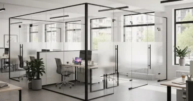 Divisórias de Ambientes com Vidro (residenciais ou comerciais)