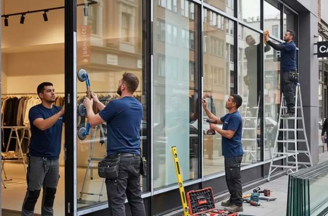 Instalação de Vitrines Comerciais Instalação de Vitrines Comerciais